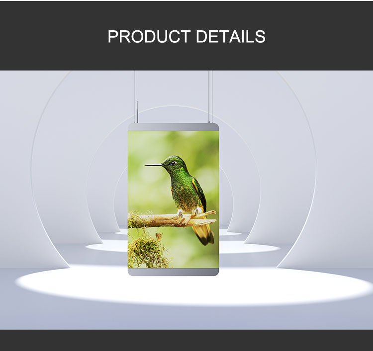 LED Poster Display LED Poster Board P2.5 Indoor Screen Floor Standing Kiosk Wifi 4G Control
