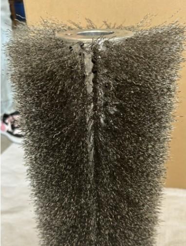 Customizable Steel Wire Bristle Roller Brush Metal Hair Transplantation Brush