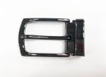 Brushed Gunmetal Replacement Belt Buckle / Nickel Free Reversible Clamp Belt