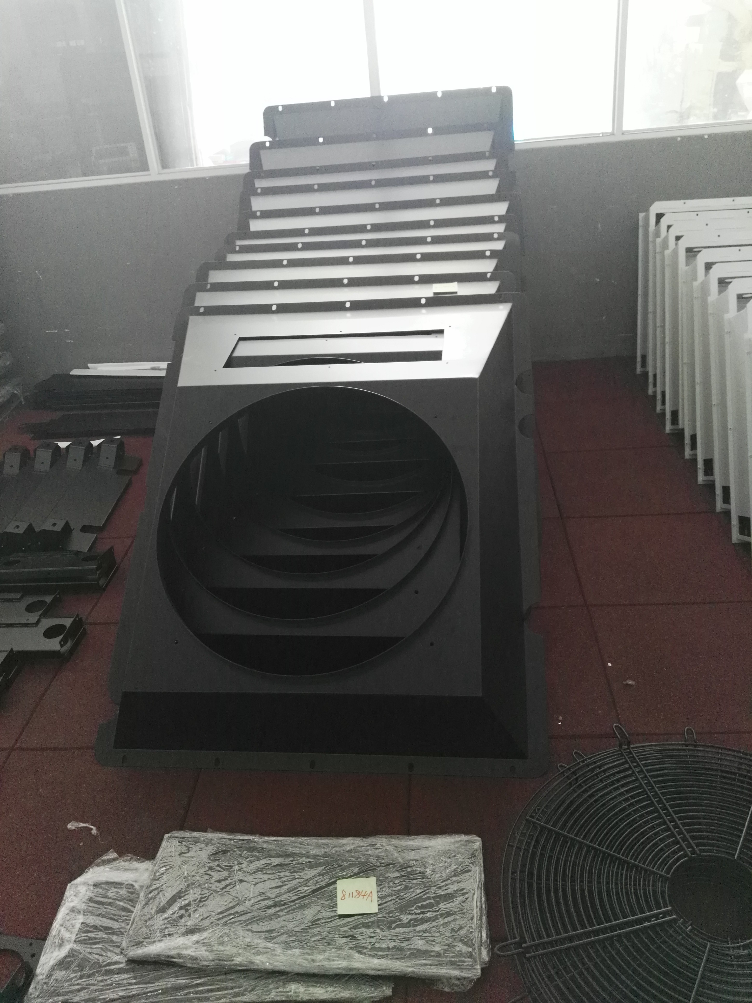 Galvanized Stainless Steel CNC Bending Service , Sheet Metal Stamping Parts