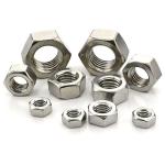 Industrial Grade Heavy Hex Nut Furniture Hardware Plain Surface Zn Plating