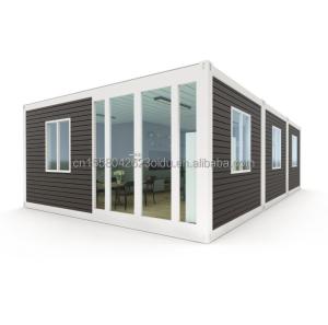 Quality Container Houses Modern Design for Quick and Affordable Assembly of 3 Rooms 2 Bathrooms Prefabricated House wholesale