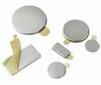 Quality N42 grade D10x1mm Disc Magnet with 3M Adhesive Permanent Magnets wholesale