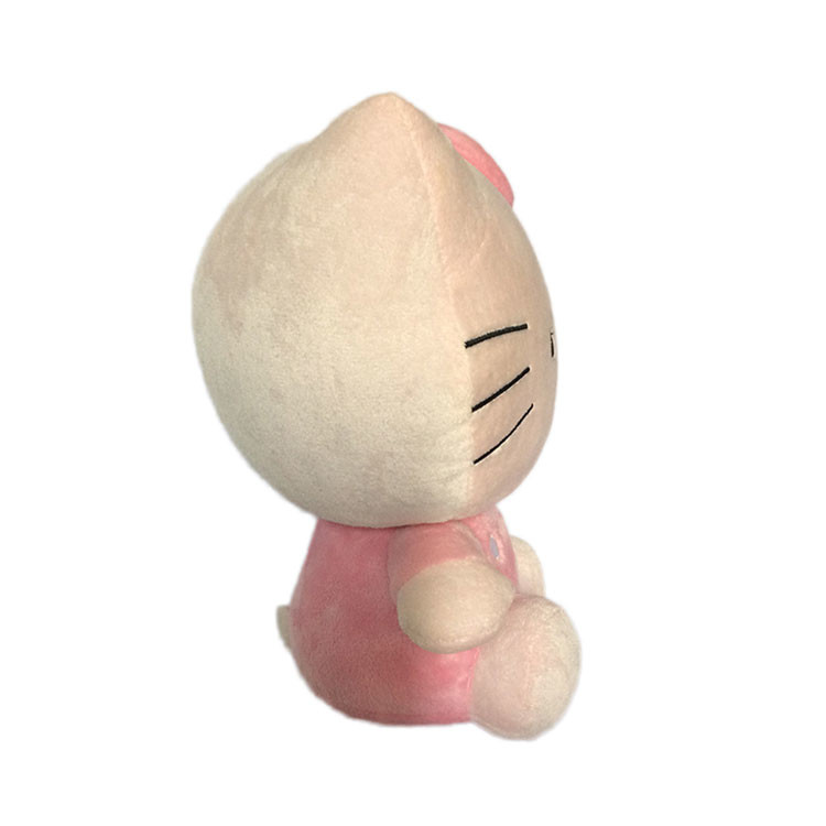 Customized White Hello Kitty Cat Plush Toys Stuffed Animal ISO9001