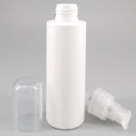 Cylinder Plastic Spray 120ml 4oz Cosmetic Lotion Bottle