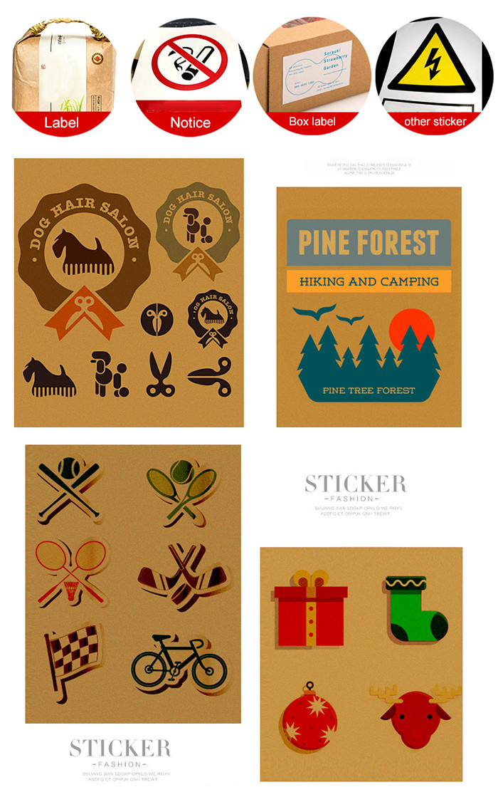 A4 80gsm Premium Matte Sticker Paper , Waterproof Inkjet Sticker Paper Writable