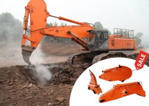 Quality High Effective Excavator Digger Rock Boom Arm Attachment Yellow Red Color wholesale