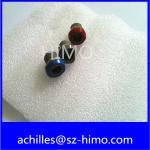 factory price blue color M14 solder 1P series 6pin lemo circular plastic