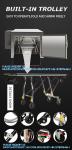 304 Stainless Steel Material 1 Seat Car Transport Morgue Freezer Manufacture