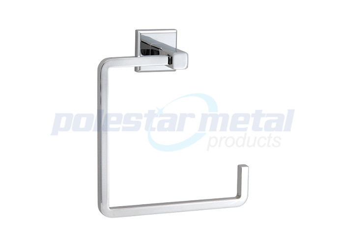 Hotel Bathroom Hardware Accessories 18" Polished Chrome Polished Brass Towel Bar