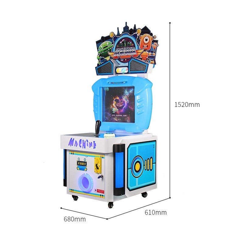 19 Inches Screen Small Size Kids Arcade Machine Twist Egg Award Way