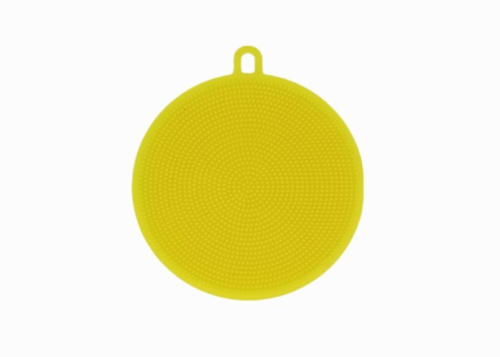 Soft Silicone Facial Cleansing Brush , Silicone Dish Brush For Fruit / Vegetable