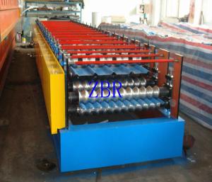Quality Three Phase Steel Plate Metal Roof Roll Forming Machine 235-350 Mpa Yield Stress wholesale