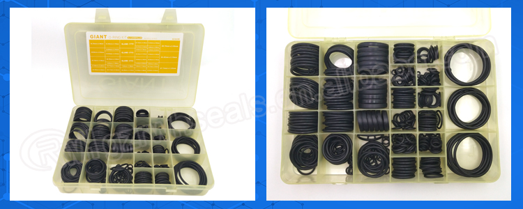 Giant Type Nitrile O Ring Box Set High Temperature For CAT Excavator