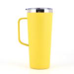 24oz Stainless Steel Insulated Coffee Mugs With Handles Keep Beverage Hot & Cold