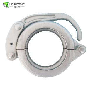 Quality DN125 Forged Steel Clamps High Work Pressure For Concrete Pump wholesale
