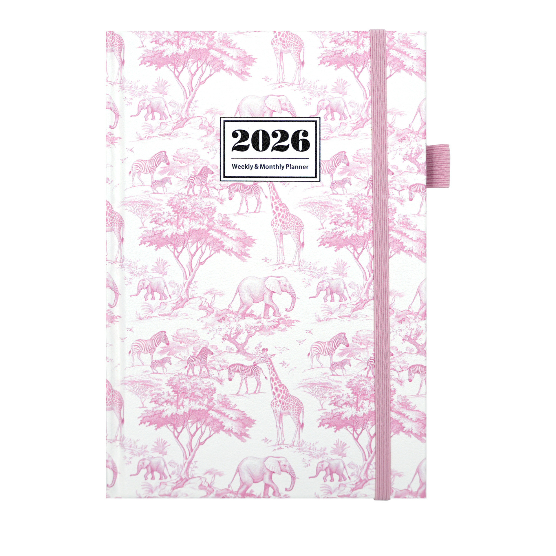 Standard Spiral Hardcover Notebook in Bold Color Scheme for Paper