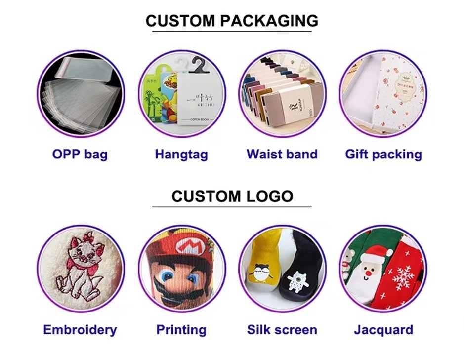 Landscape Pattern sublimation printed socks Custom Digital Printing Socks