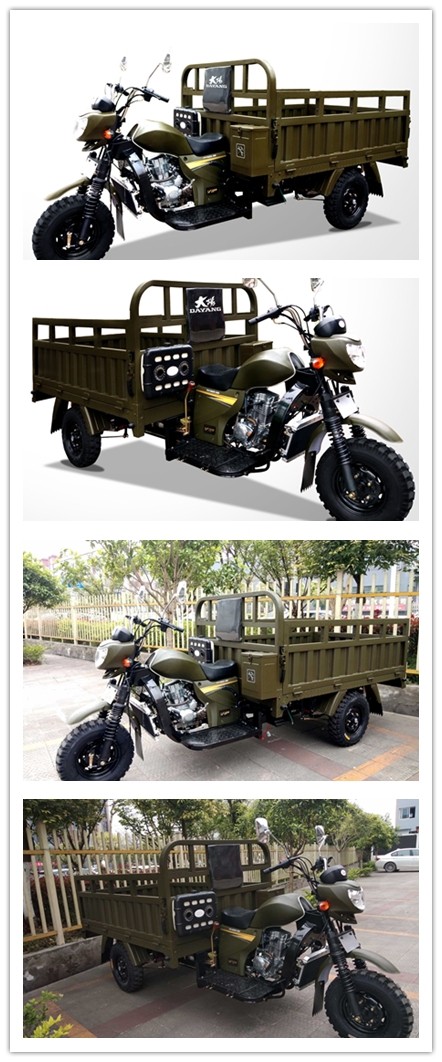 200CC/250CC/300CC Heavy Loading Truck Cargo Tricycle for Adult Power Engine Origin Type Open