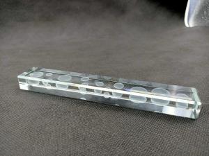 Quality Lighting Three Dimensional 12mm Laser Engraved Glass wholesale