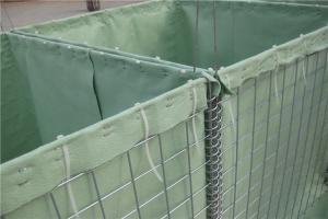 Quality MIL 7 Defensive Barrier Bag Sand Hesco Wall System Welded Gabion wholesale