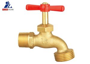 Quality Thread Brass Stopcock Valve Kitchen Brass Bibcock Valve Garden Faucet wholesale