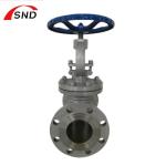 DN80 Cast Steel Bellows Globe Valve With Flange