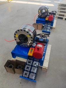 Quality 12v 24v Automatic Hose Crimping Machine Battery Drive 2&quot; Hydraulic Hose Crimper wholesale