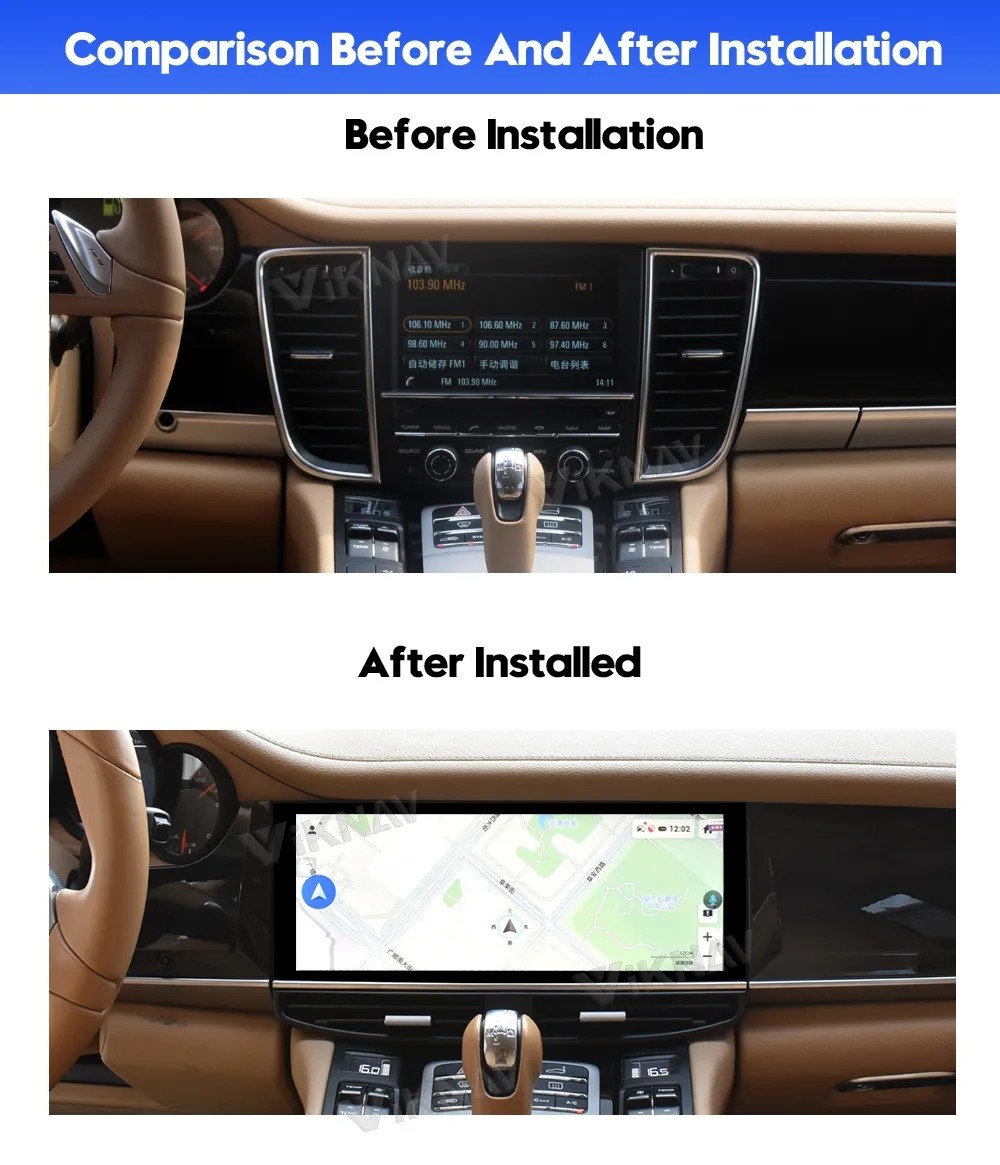 12.3inch Screen Setereo For 2011-2017 Porsche Paramera Multimedia Player GPS Navigation 4G wifi Wireless Carplay