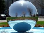 Industrial Large Mirror Inflatable Advertising Balloons Ornaments For Stage