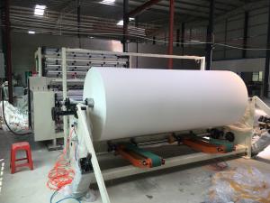 Quality Non - Stop Kitchen Towel / Toilet Tissue Production Line With Stable Speed 220m/Min wholesale