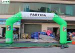 Commercial Inflatable Start Finish Arch Fireproof Durable Custom Logo