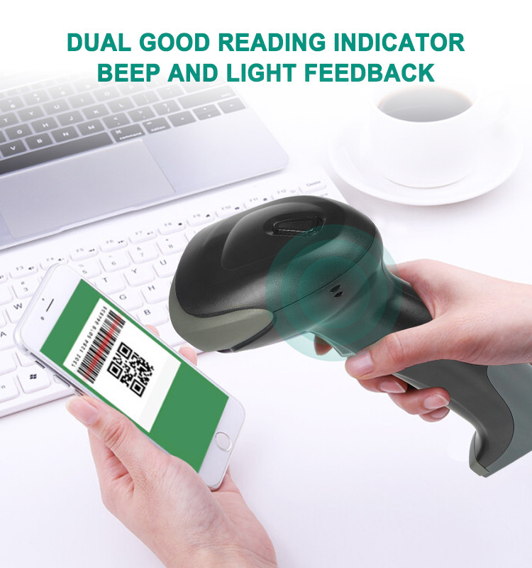 USB 1500 point CCD Bar Code Reader Handheld 1D Wired Barcode Scanner CE FCC Rohs