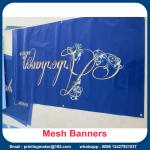 Outdoor Printed Mesh Banners On the Cheap