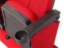 fire retardant Movie Theatre Chairs With Cup Holder