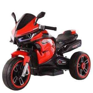 Quality White Children's Electric Motorcycle Tricycle with Colorful Light and 380*2 Motor wholesale