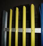 Commercial Steel Palisade Fencing D Section / W Section Type Versatile Design