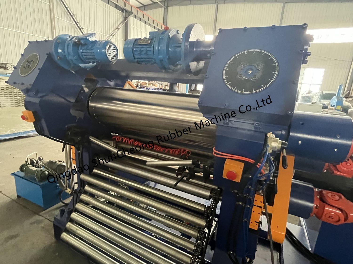 Modular Design Rubber Calender Machine Customization