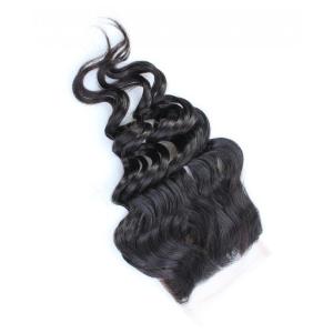 Quality 2016 Wholesale High Quality Cheap Human Hair Round Lace Closure Unprofession Lace Closure wholesale