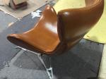 Imola Chair with Stool Vintage Chair Single Sofa Hotel Lobby lounge Armchair