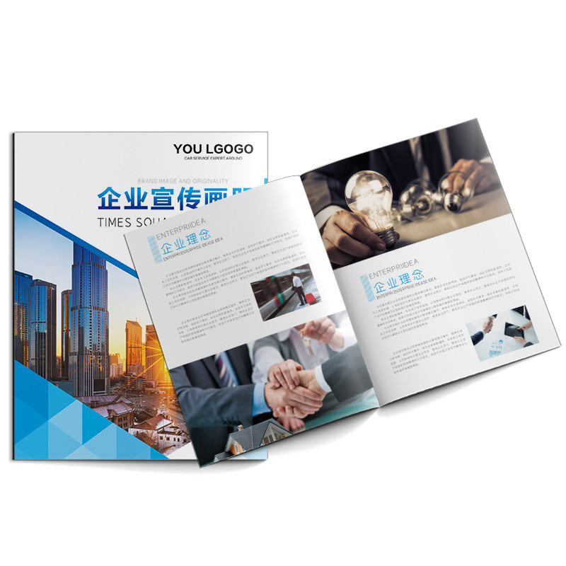 6X9 inch Art Paper Color Printing Brochure For Commercial Magazine