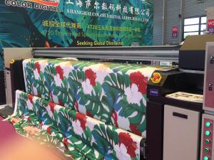 Quality 3 Head Fabric Flag Banner Printing Machine Textile Sublimation Printer wholesale