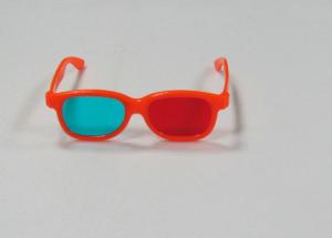 Quality Colorful Children Plastic Red Cyan 3d Glasses With 1.6mm Thicken Lenses wholesale