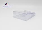 Premium PVC Clear Plastic Box Packaging Top Lock Lid 5.35"*1.58"*7.28" Dimension