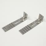Sturdy Twisted Brick Metal Ties 3 Inches For Masonry Construction