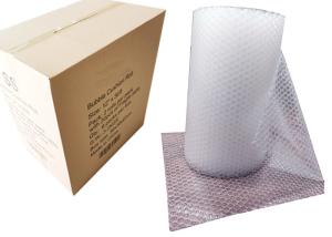 Quality Perforated Every 12 Inches Protective Packaging 40gsm Air Bubble Cushion wholesale