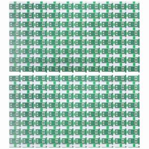China Green Solder Mask FR4 Single Sided PCB Board 0.4mm Halogen Free on sale