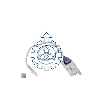 Quality 2296800 2247380 2247380 1928158 Scania NOx Sensor Temperature Resistance wholesale