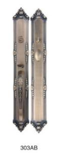 Quality Commercial Door Handle Sets / Double Door Entrance Handlesets wholesale