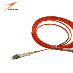 Quality OM2 Duplex Fiber Optic Accessories Jumper Cord LC / PC - SC / PC MM Multi Mode 8 Meters wholesale